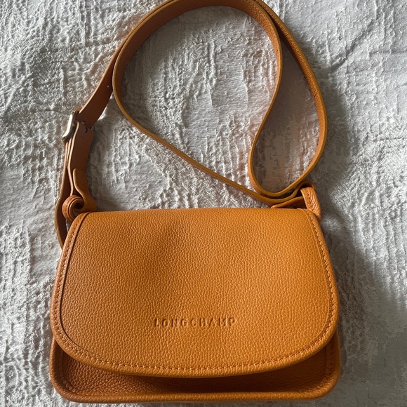 Longchamp Bags Longchamp Le Foulonn Crossbody Bag Xs Saffron Poshmark